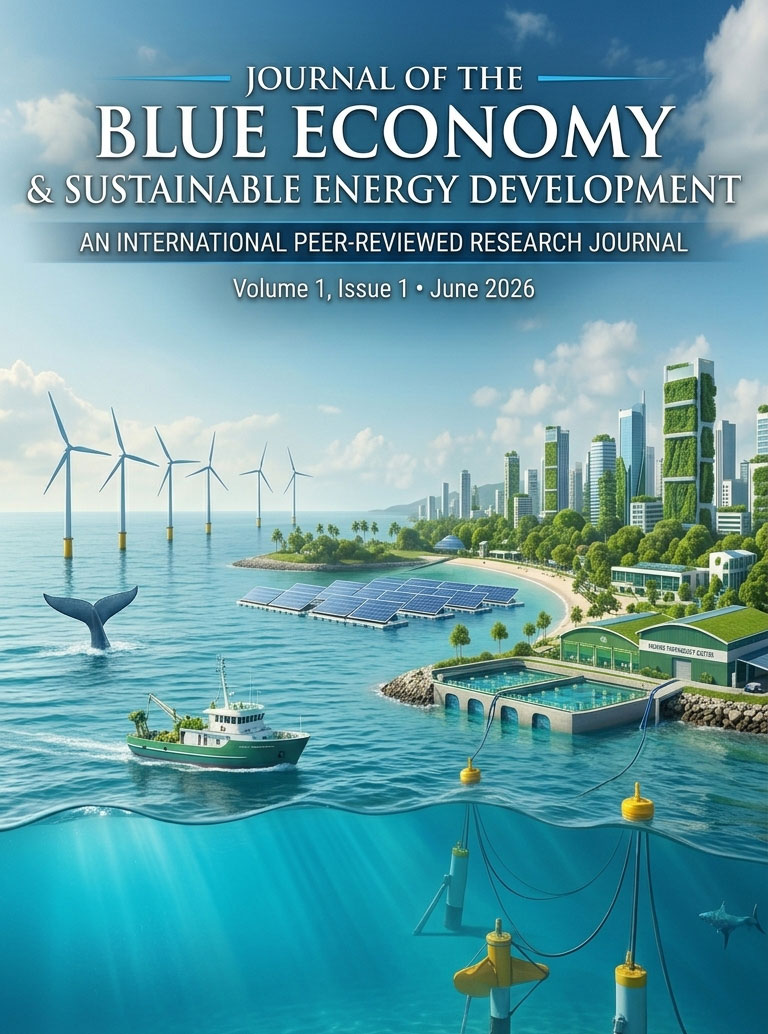 Journal of the Blue Economy & Sustainable Energy  Development